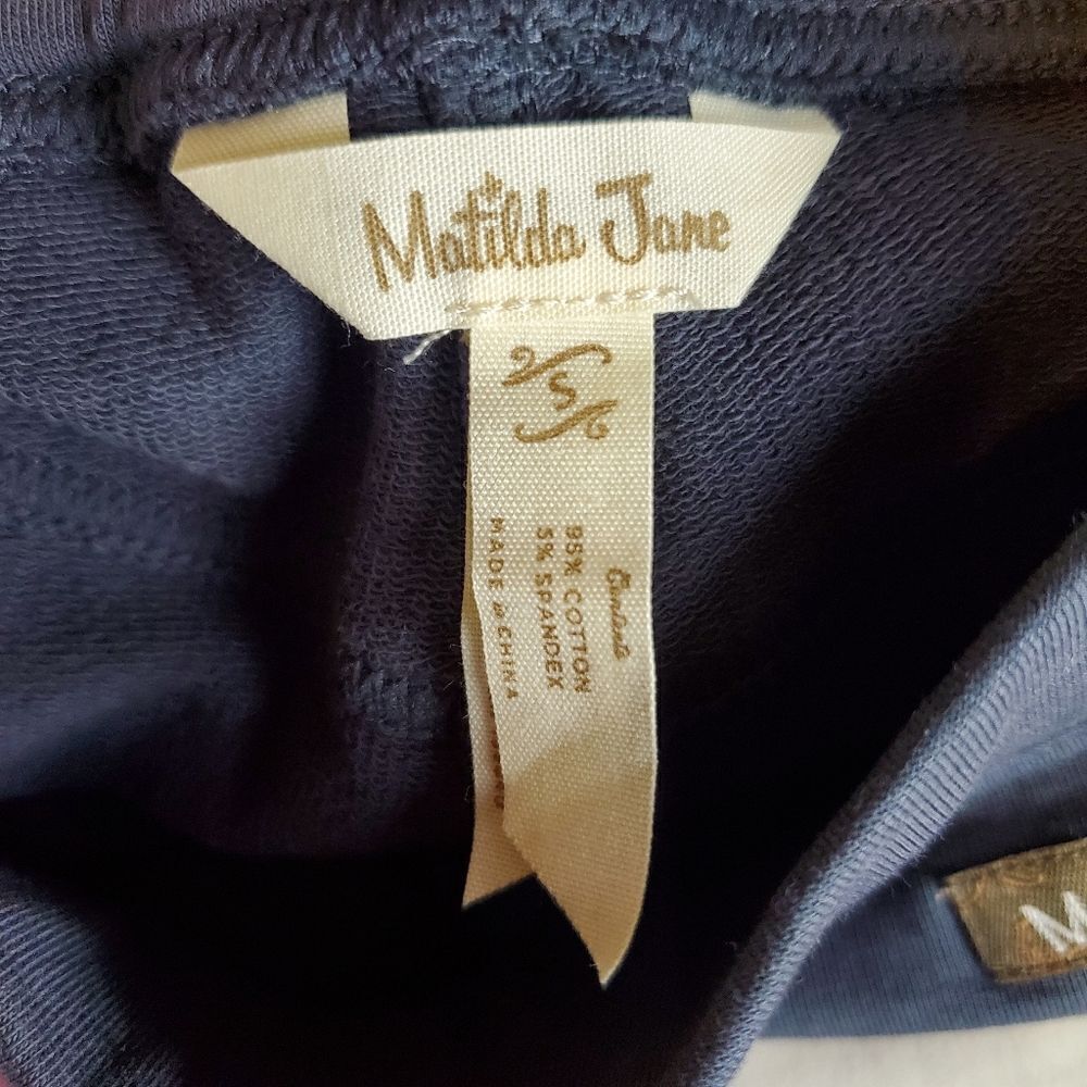 Matilda Jane Moonlight Fields Dark Gray Leggings Size Small - Picture 6 of 7